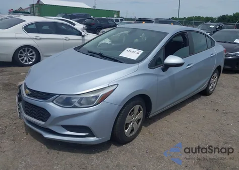 2018 Chevrolet Cruze Ls Auto из США, поврежденный, VIN 1G1BC5SM0J7117656